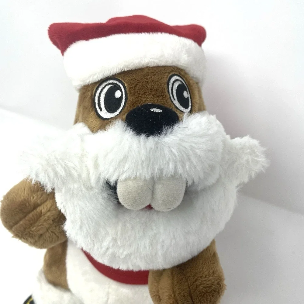 Buc-ee's Santa Beaver Plush 10